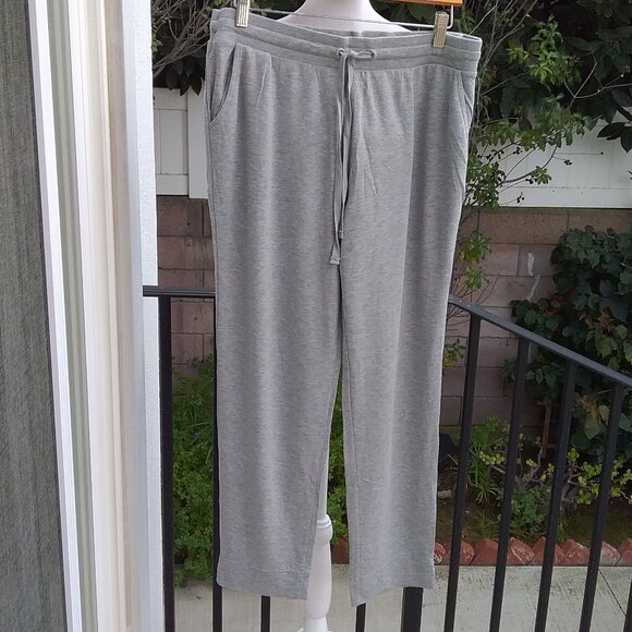 Gilligan & O'Malley Other - Gilligan & O'Malley Pajama Bottoms Gray Pants Large Modal Knit pockets